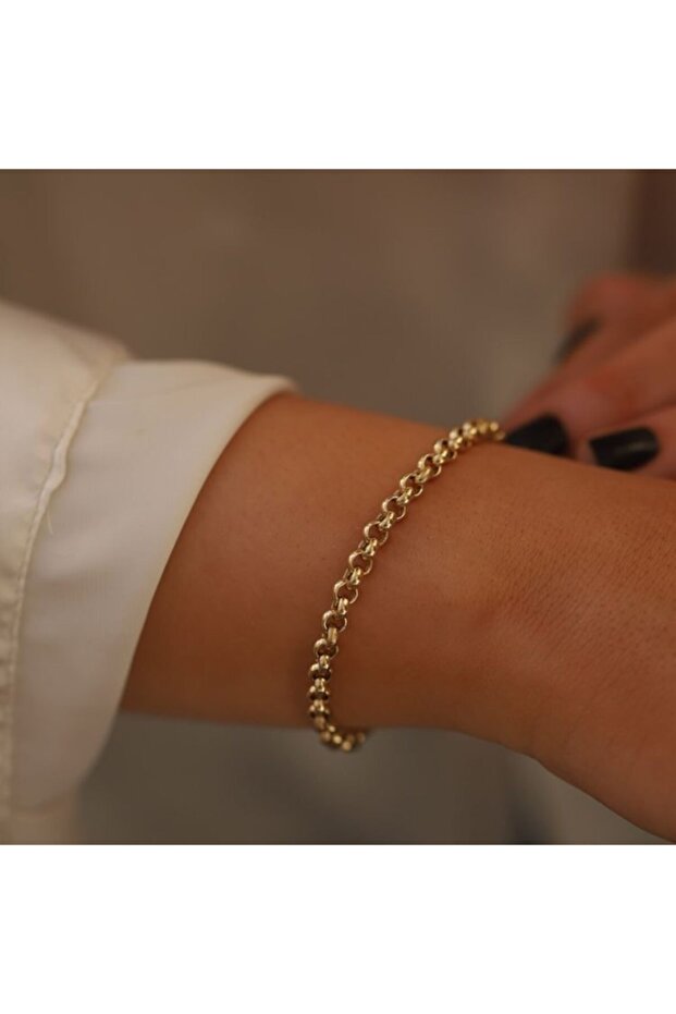 Round Gold Bracelet - 2