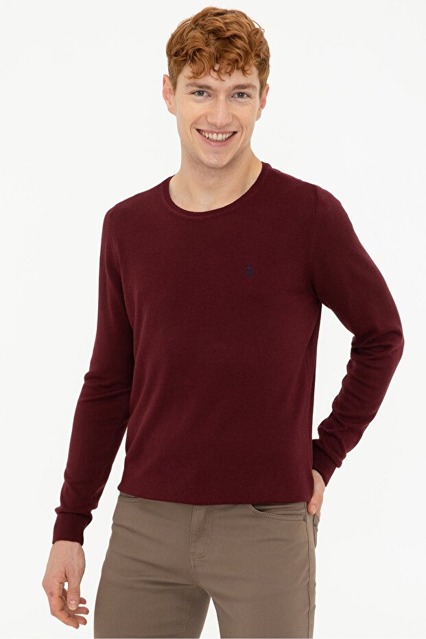 Roter Herrenpullover - 3
