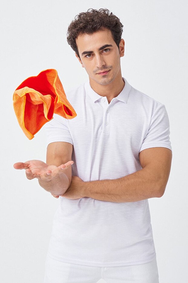 مجموعة حفاضات منزلية متعددة الأغراض من الألياف الدقيقة مكونة من قطعتين - 1