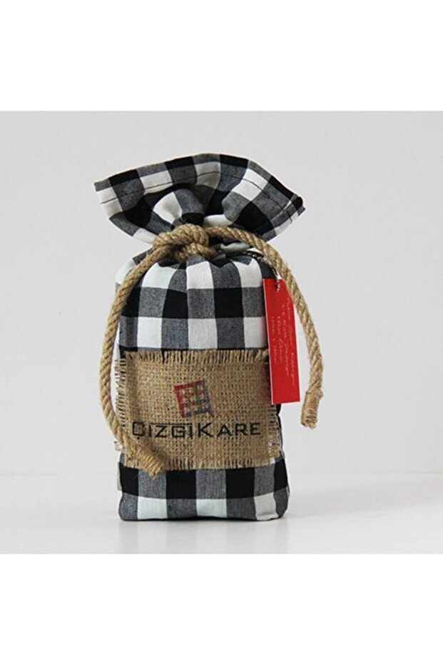 Black Checkered Tablecloth - 1