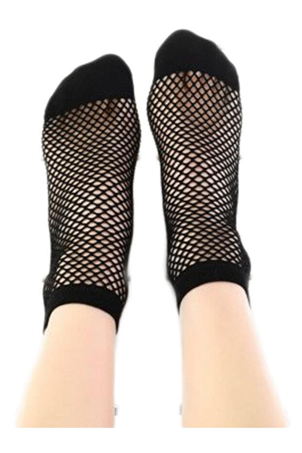 Women's Short Fishnet Socks 2 Pack