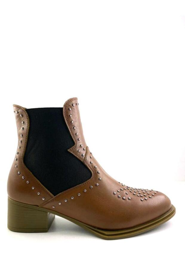 Hakiki Taba Deri Troklu Bot - 2