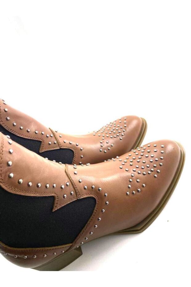 Hakiki Taba Deri Troklu Bot - 4