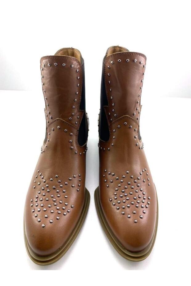 Hakiki Taba Deri Troklu Bot - 6