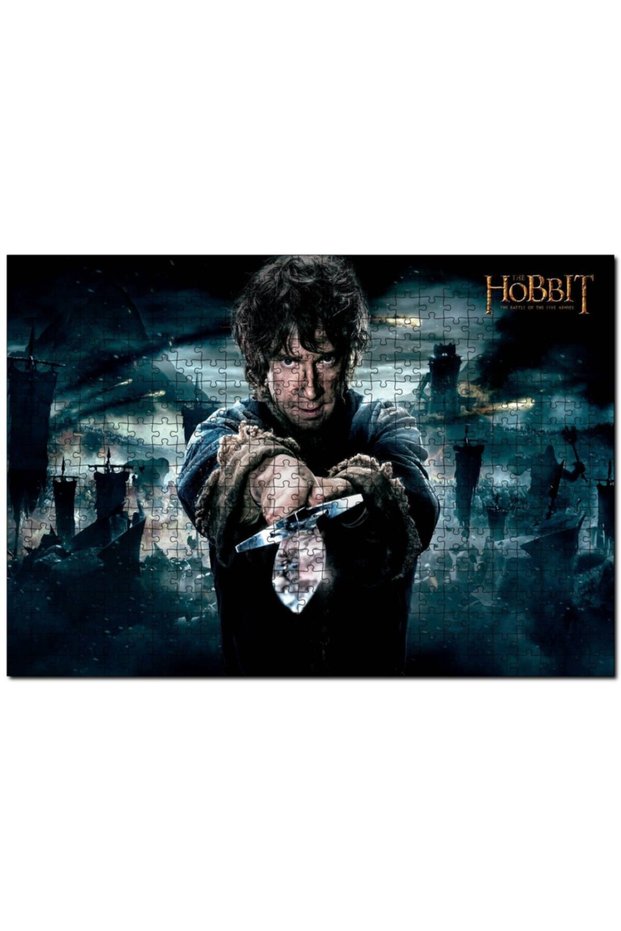 Hobbit War of the Five Army 255 Pieces Puzzle Jigsaw Puzzle Mdf (Wooden)