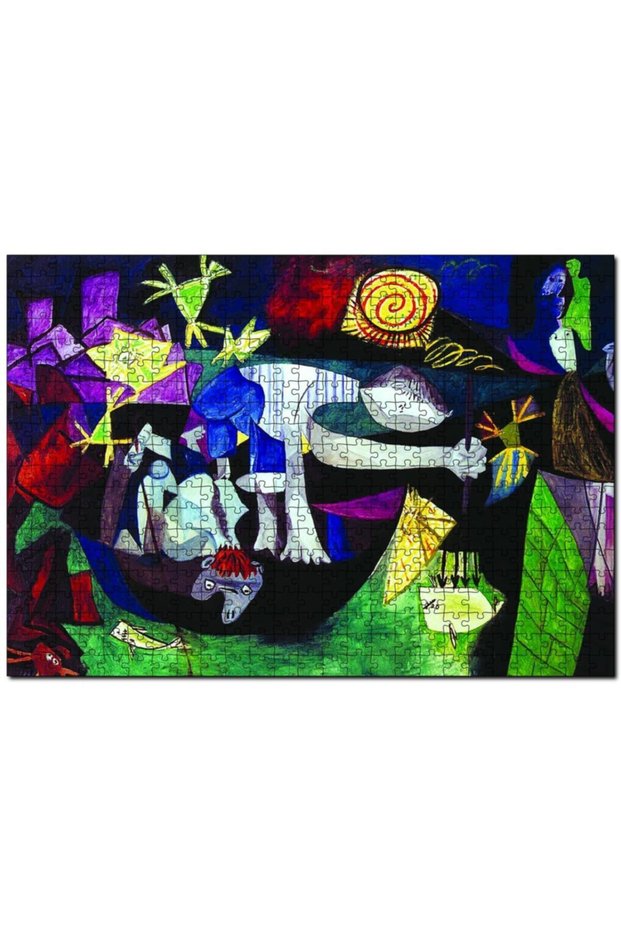 Cakasepetim Fishing at Antibes1939 by Pablo Picasso 1000 Piece Puzzle Jigsaw Mdf (Wood)