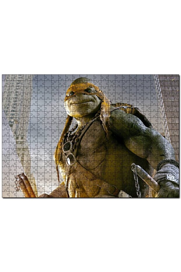 Ninja Turtles Michalengelo 500 Piece Puzzle Jigsaw Puzzle Mdf (wood)