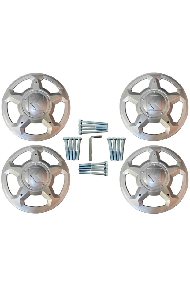 J10 Jant Kapağı Takım (4 Adet) + Jant Kapak Civata Takımı - 1