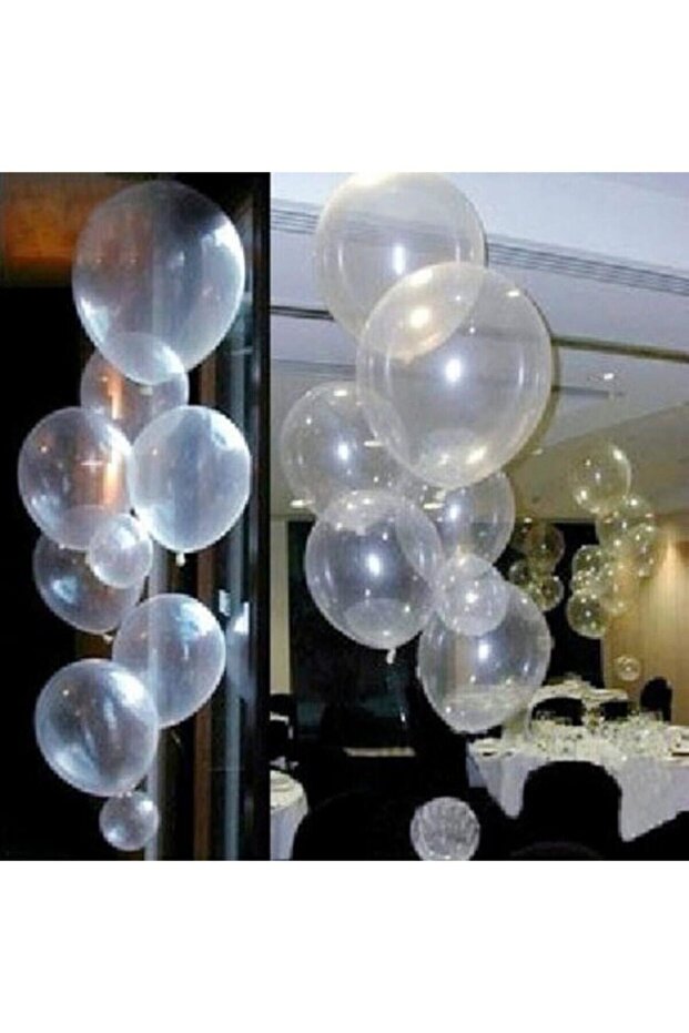 20 Transparent Balloons 12 Inc Transparent