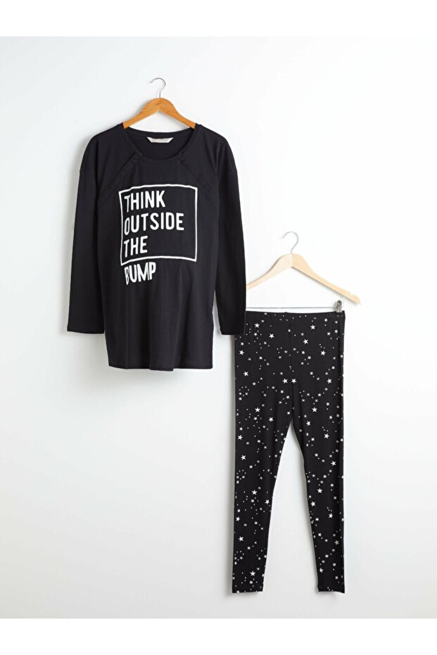 Kız Çocuk Siyah Pijama Takım - 4