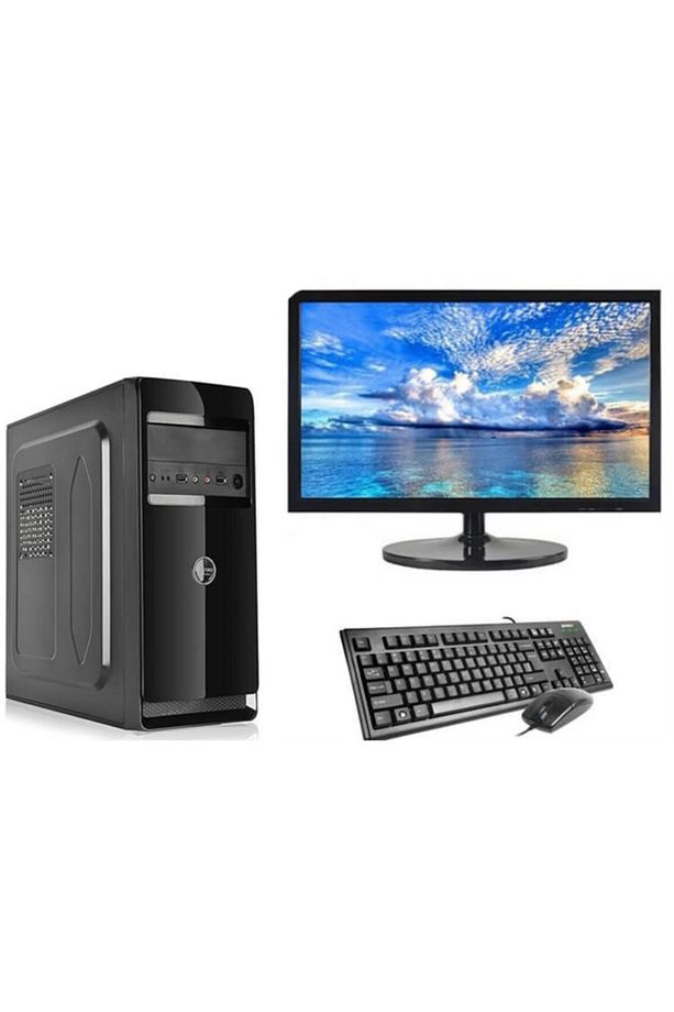 Intel Core 2 Duo E7400 4gb Ram 120gb Ssd 19 Led / Masaüstü Bilgisayar - 1