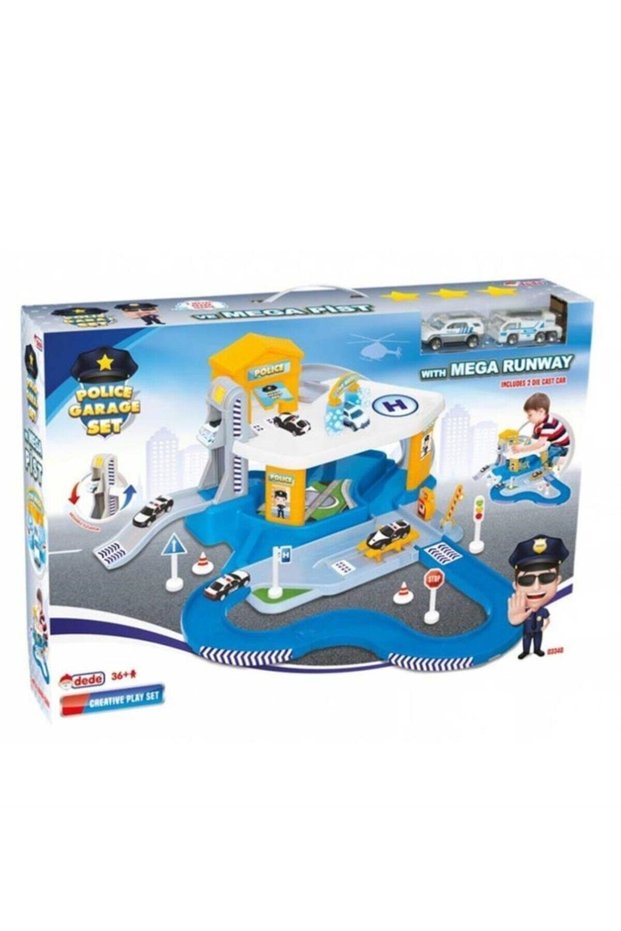 Police Garage Set Mega Track