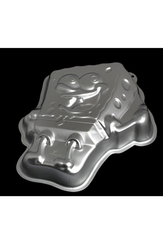 Gray Sungerbob Cake Mold