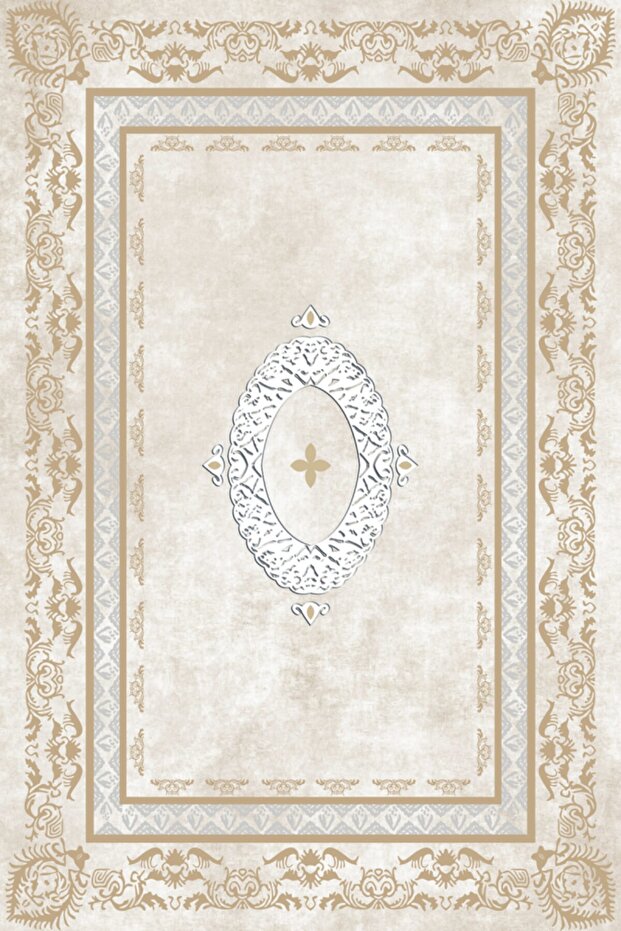 Modern Motif Patterned Digital Printed Carpet Cover