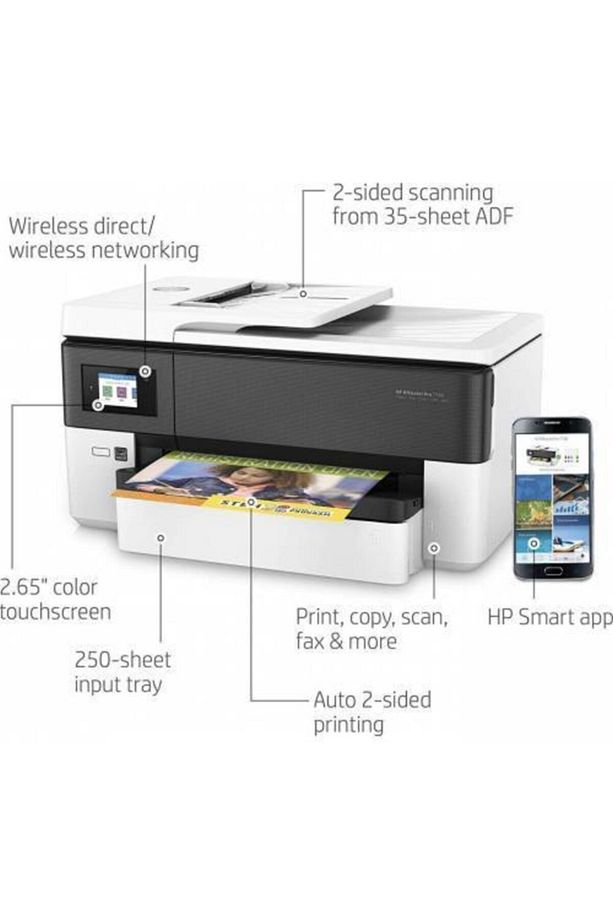 Officejet Pro 7720 A3 Yazıcı Ve Bitmeyen Kartuş Sistemli + Anakart Yazılımlı - 2