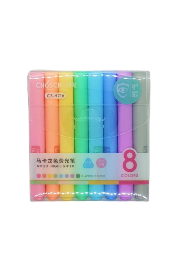 Cs-h716 Fosforlu Kalem 8 Renk - 1
