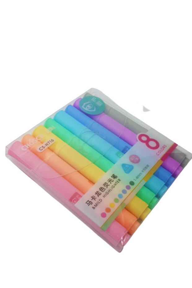 Cs-h716 Fosforlu Kalem 8 Renk - 2