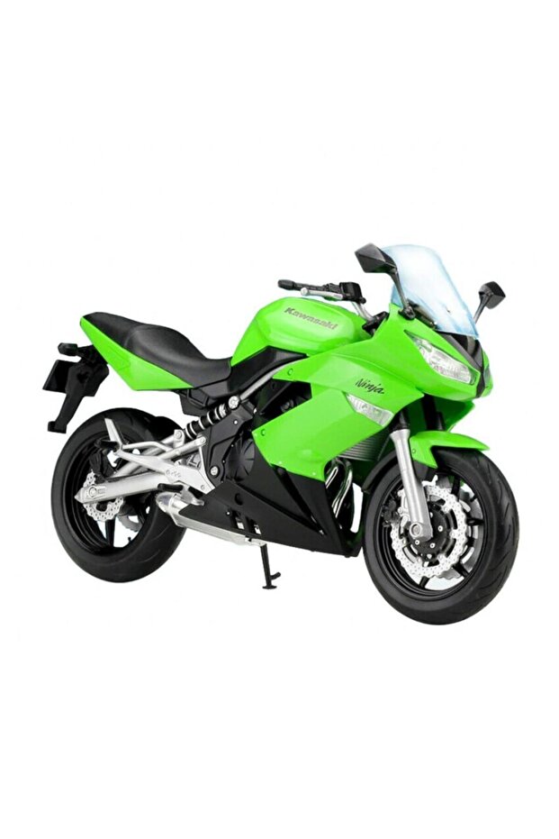 Green 1:10 Kawasaki Ninja 650R Model Motorcycle