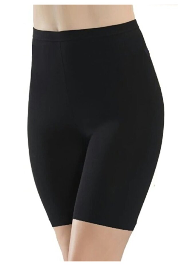 Women's Black Bamboo Above Knee Tights