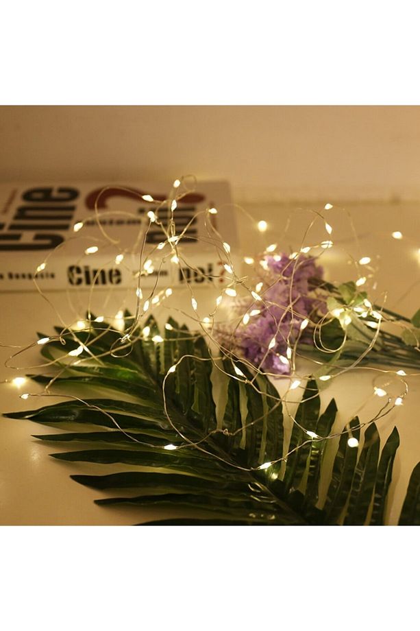 2 Adet Peri Led Işık 28 Ledli 3 Metre Sarı Led Şerit Aydınlatma Spot Led - 6