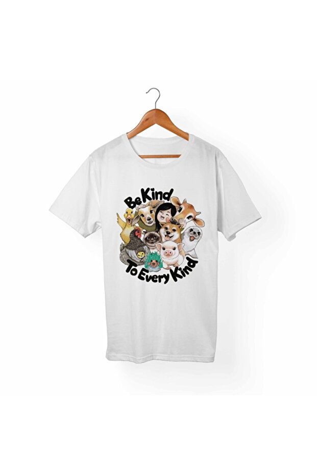 Unisex White Vegan To Every Kind T-Shirt