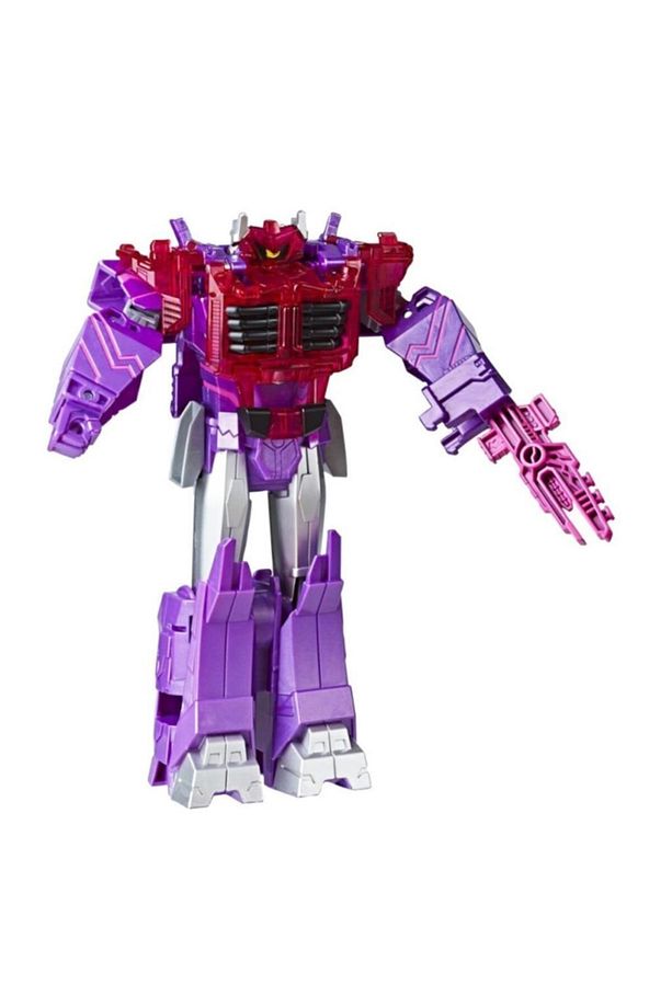 Transformers Cyberverse Dev Figür - Energon Armor Shockwave e7113 - 2