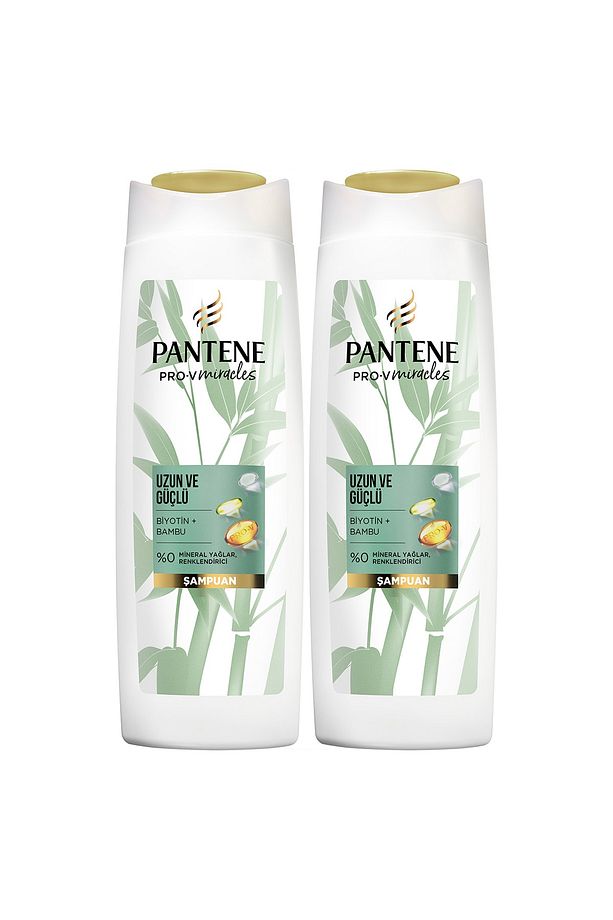 Uzun ve Güçlü Şampuan Bambu ve Biyotinli 400 ml x 2 - 2