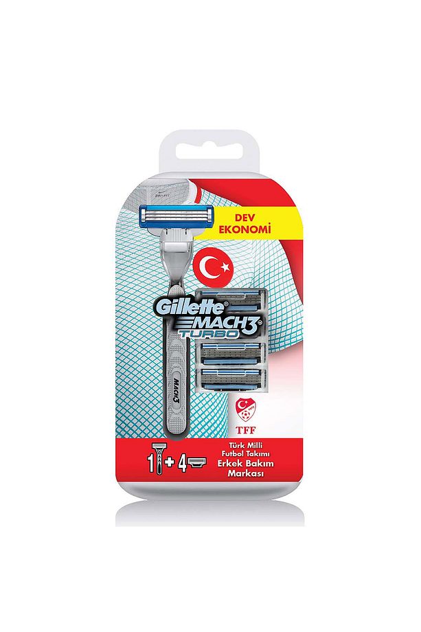 Mach3 Turbo Milli Takım Özel Paketi Tıraş Makinesi - 1