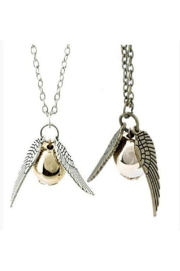 Harry Potter Snitch Saatli Uçan Top Kolye - 1
