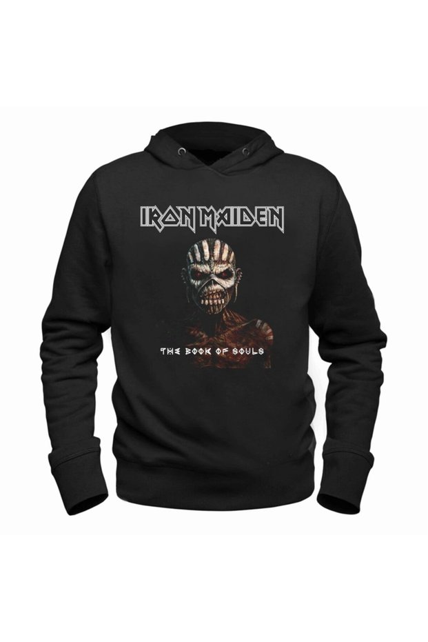 Unisex Black Printed Sweatshirt