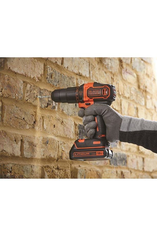 Black+Decker BDCHD18BAFC 18V 1.5Ah Şarjlı Darbeli Vidalama - 3