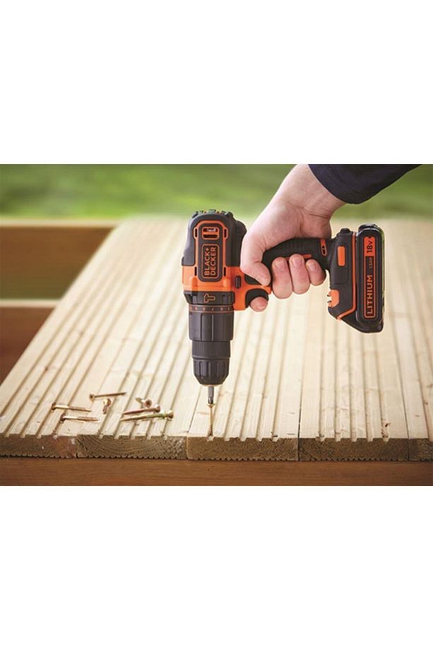 Black+Decker BDCHD18BAFC 18V 1.5Ah Şarjlı Darbeli Vidalama - 4