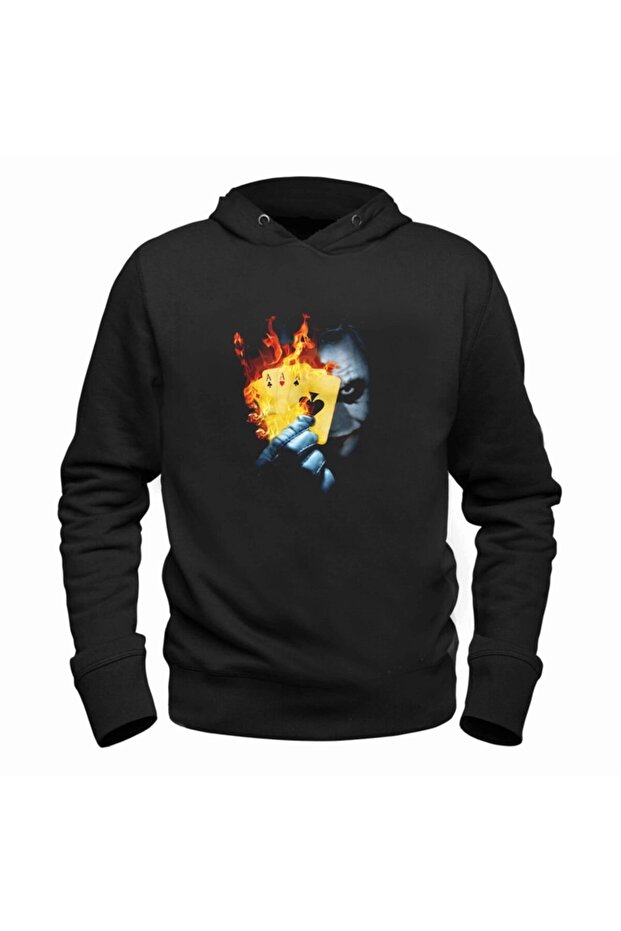 Unisex Kids Black Joker Sweatshirt