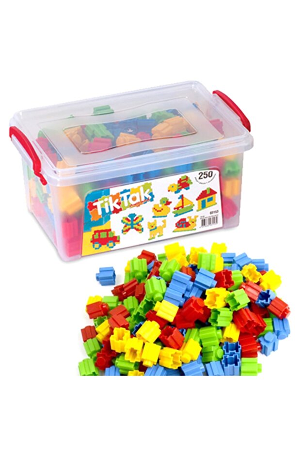 مكعبات تيك تاك 250 قطعة - 8