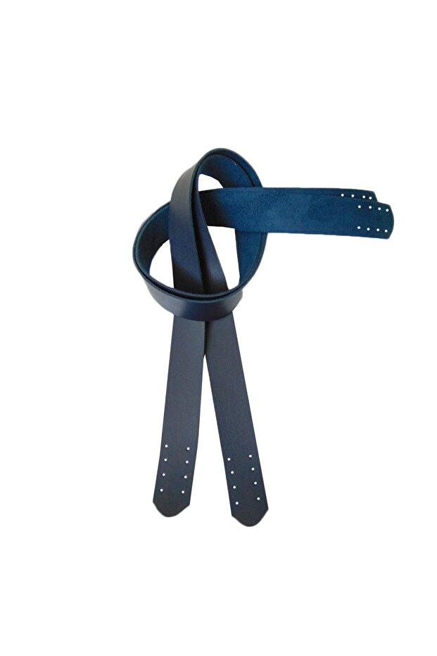 Lacivert Dikilebilir Çift Çanta Sapı 3x80 - 1