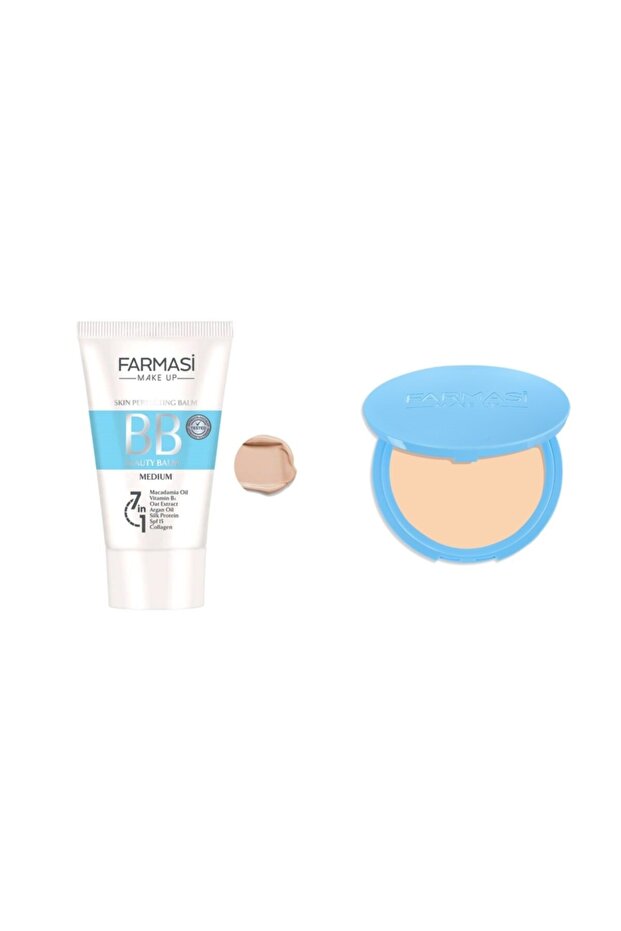 Bb Cream & Powder Set 14g, Number 2