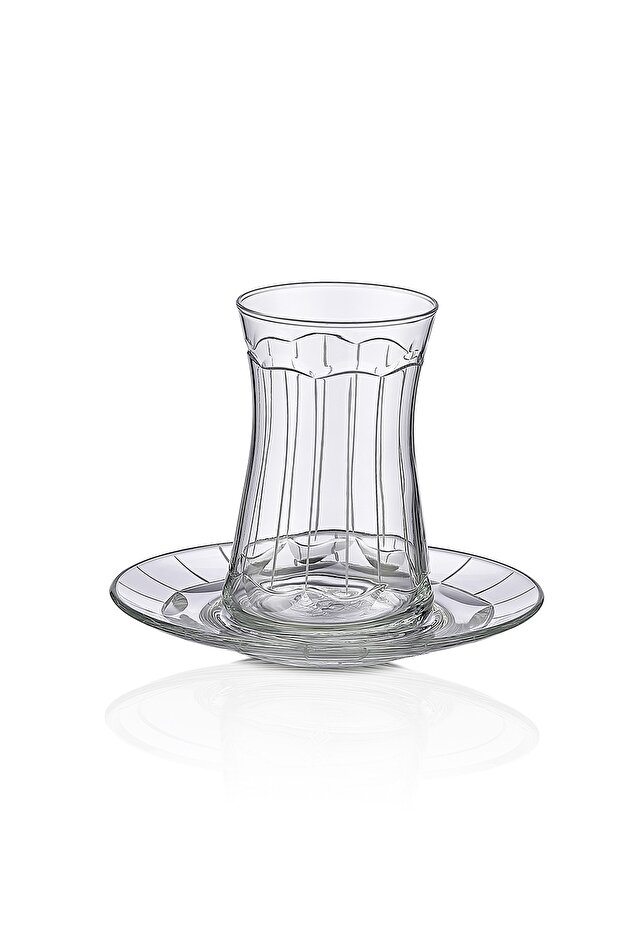 Zerafet Sade 12 Parça Çay Seti - 2