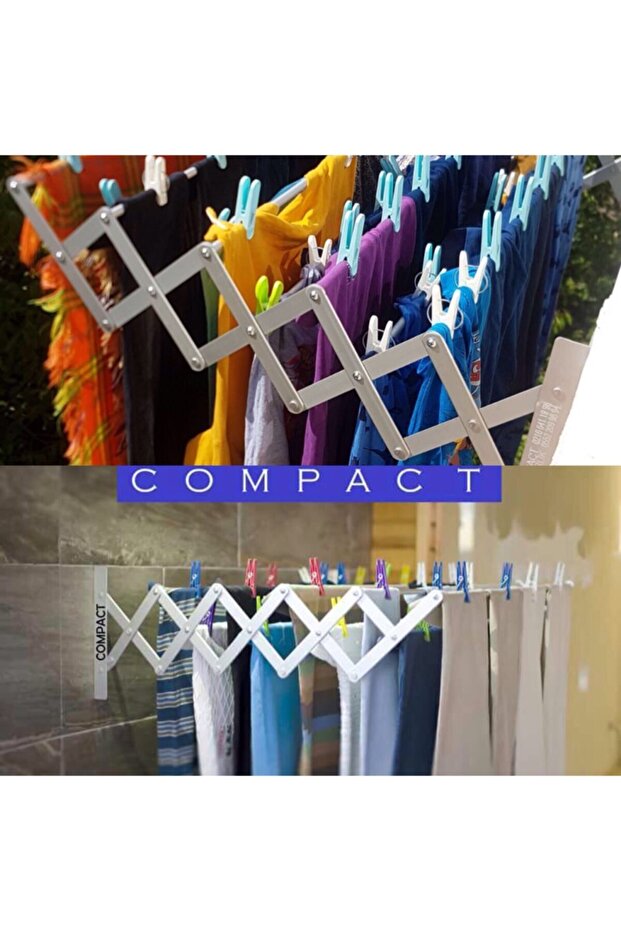 Çamaşırlık 80 Cm 9 Askılı Model - 3