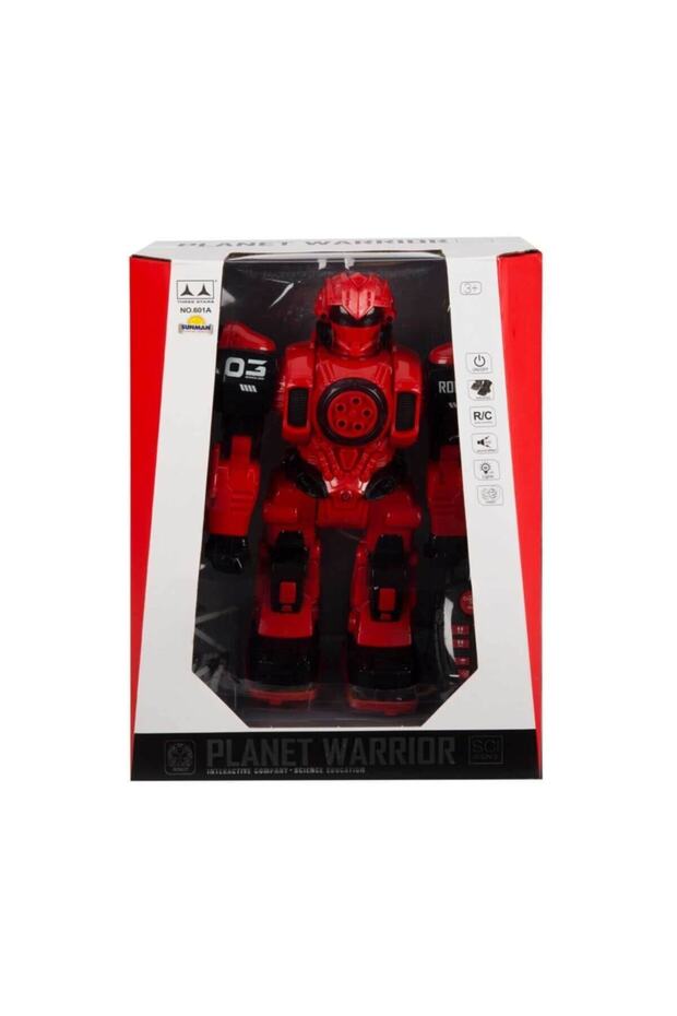 Planet Warrior Sesli Ve Işıklı Robot 34 Cm. - 2