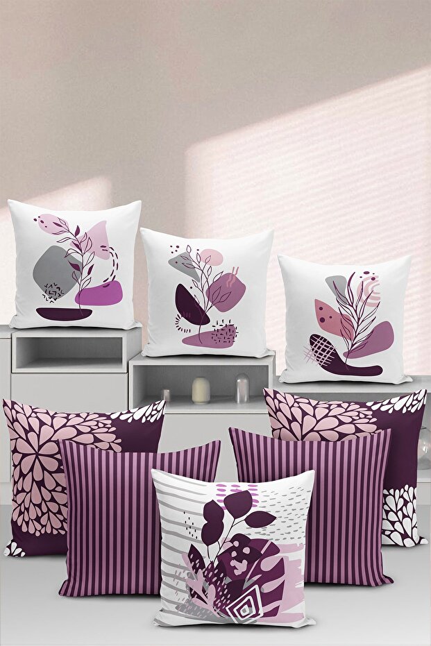 8-Piece Special Design Digital Printed Pillow Cushion Cover