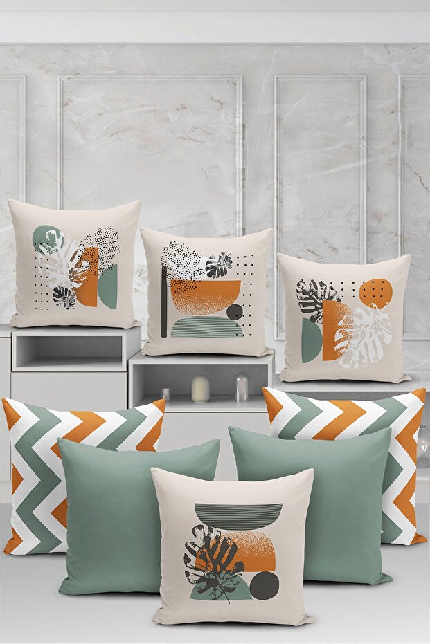 8-Piece Special Design Digital Printed Pillow Cushion Cover