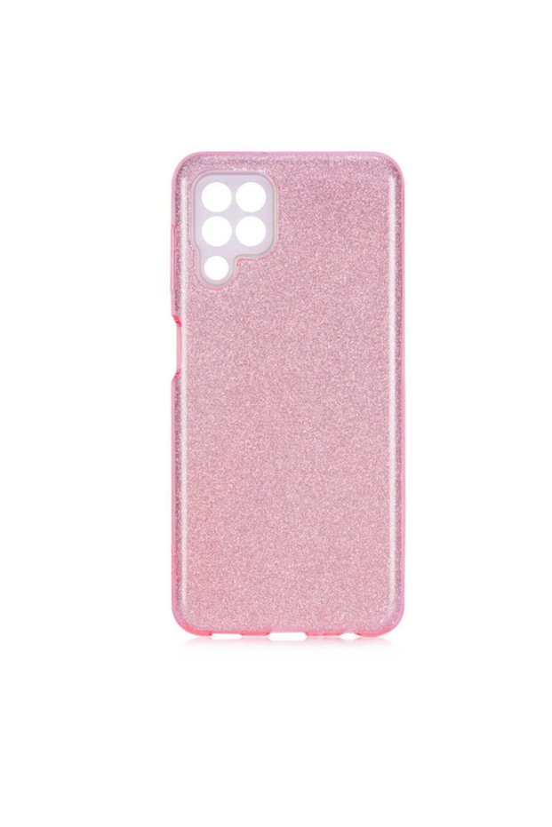 Galaxy M32 Case Shining Silicone Case Shining Silicone Rosegold