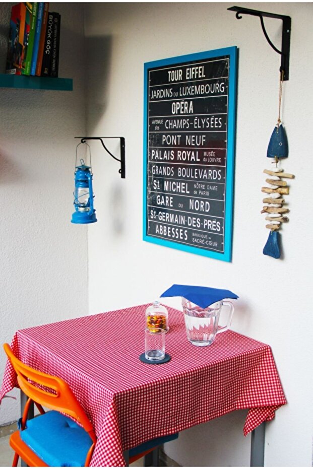 Red Gingham Tablecloth - 4