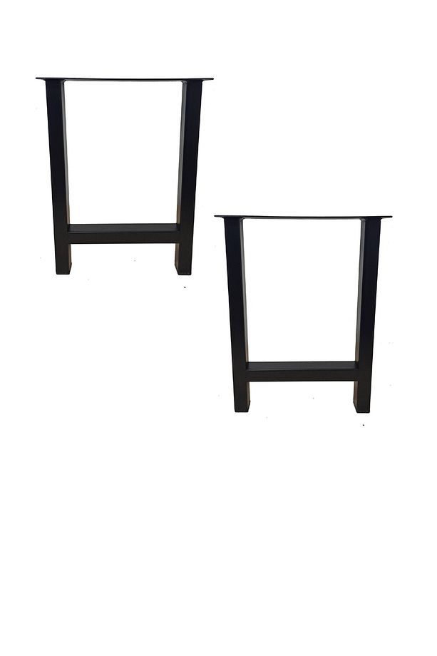 Bank Ayağı Metal Ayak Ev Ofis Iş Yeri Kütük Orta Bench Sehpa Ayağı - 1