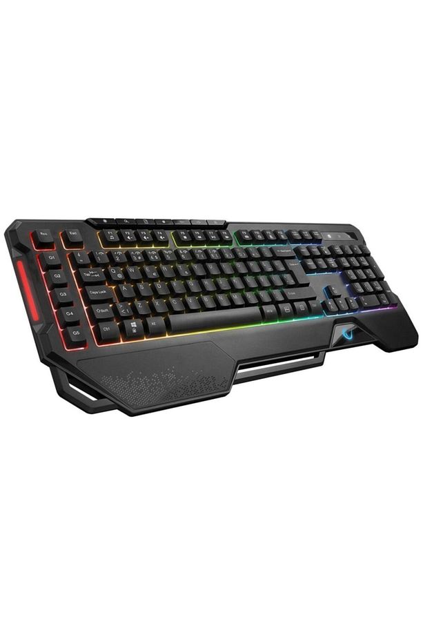 Km-r96 Elemental Rgb Aydınlatmalı Oyuncu Multimedia Klavye Ve 7200 Dpi Mouse Gaming Set - 2