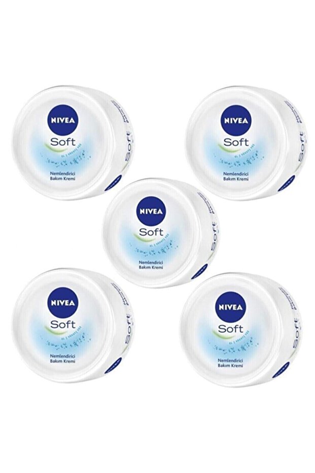 Nıvea Soft 200ml Ml X 5 - 1