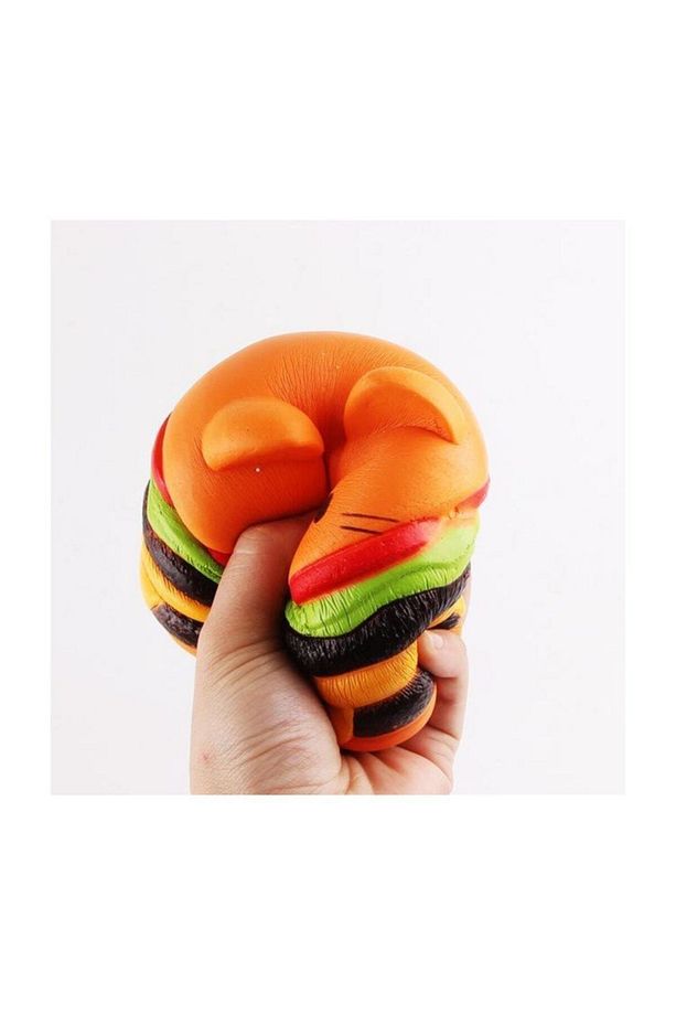 Hamburger Squıshy Sukuşi Yavaş Yükselen Oyuncak - 3