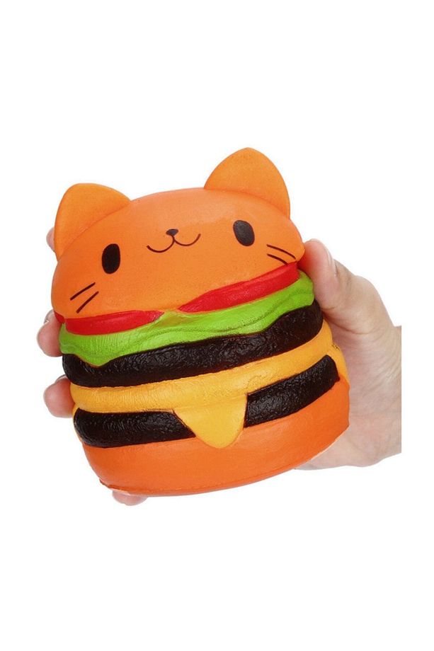 Hamburger Squıshy Sukuşi Yavaş Yükselen Oyuncak - 5