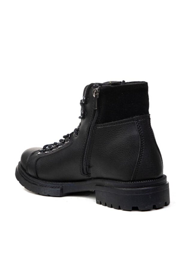 979 Siyah Erkek Bot Su Ve Soğuk Geçirmez Kaymaz Taban - 3