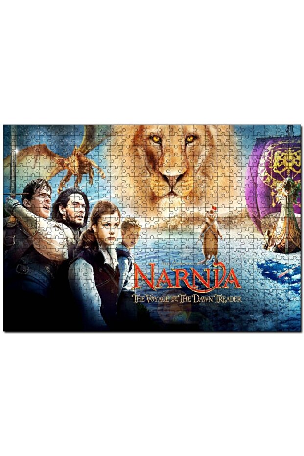 Narnia Günlükleri 3 Tüm Karakterler 255 Parça Puzzle Yapboz Mdf (ahşap) - 1